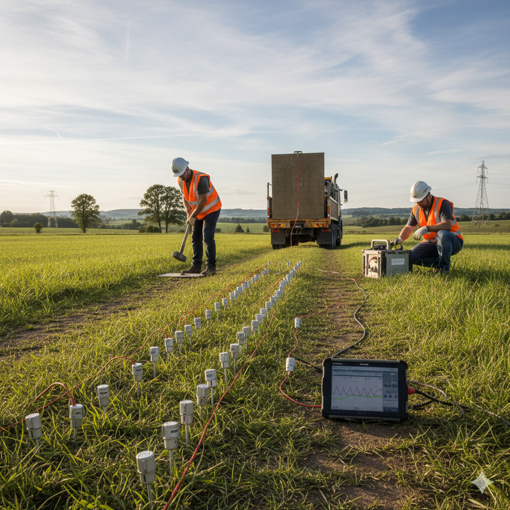 Multi-channel Analysis of Surface Waves (MASW)